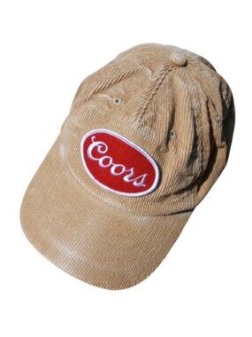 Coors Huckberry Banquet Corduroy Hat Tan Snapback Outdoors Men’s Adjustable